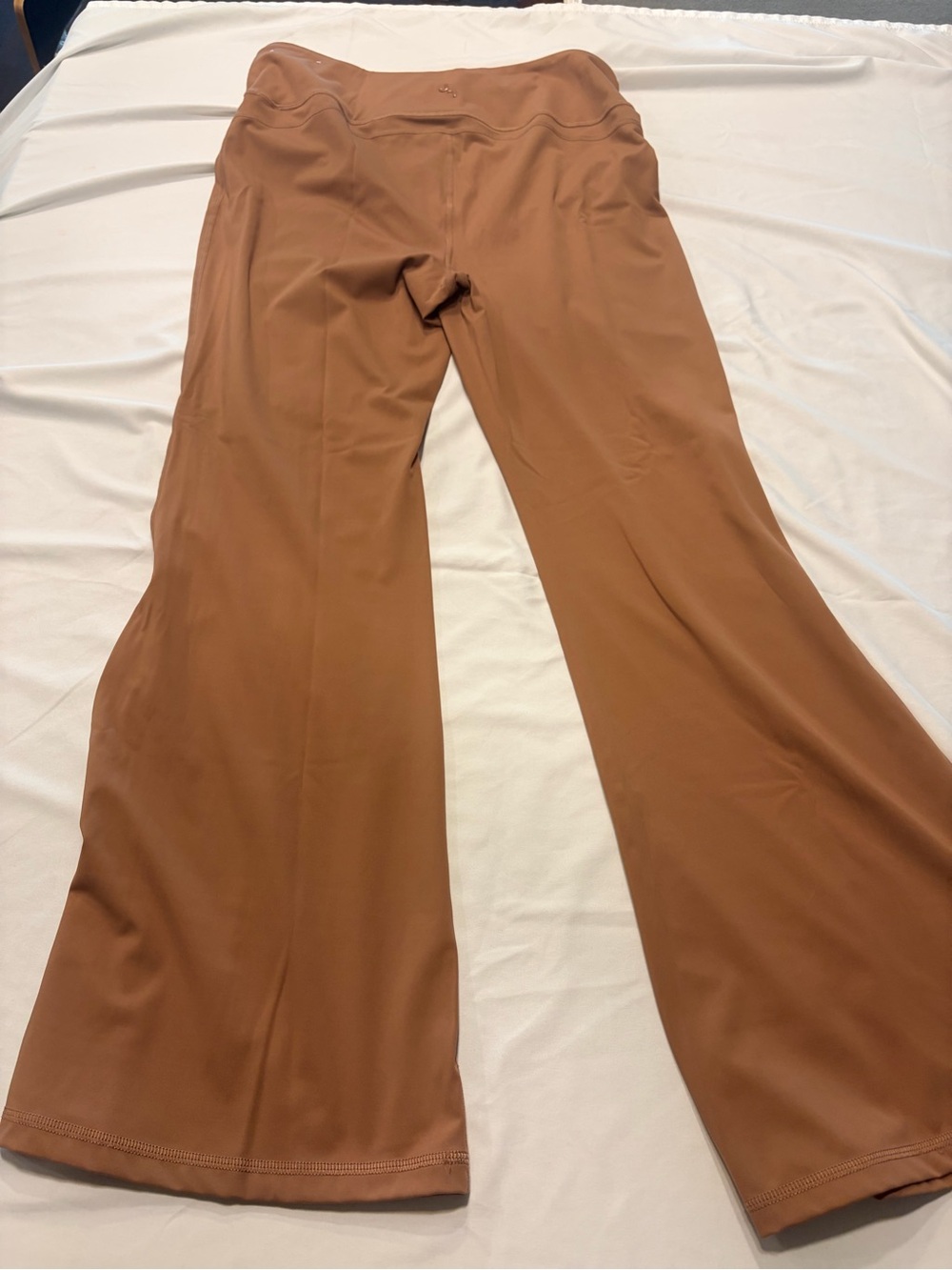 JoyLab High Rise Front Seam Flare Leggings Pants Camel Brown XL - Picture 5 of 9